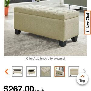 Storage ottoman brand new just for $100